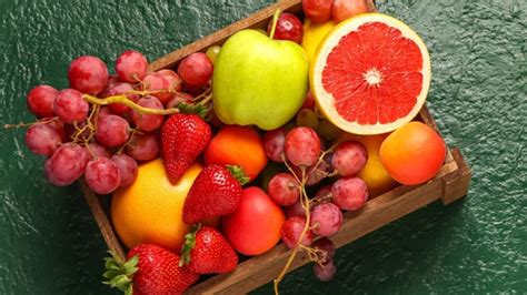 esquema de frutas que impiden el cuajado vs frutas seguras