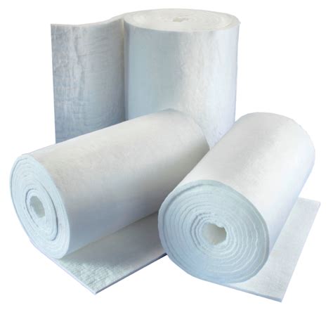 Manta de fibra cerámica y aplicación de rigidizador