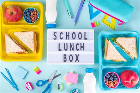 lonchera escolar con sándwich equilibrado y frutas