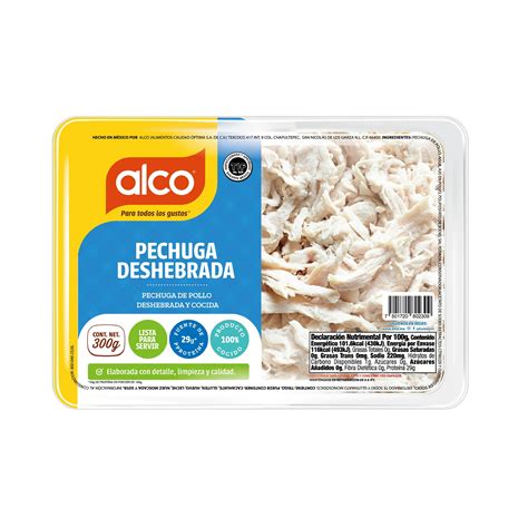 Foto de pechuga de pollo deshebrada lista para usar en diferentes platillos