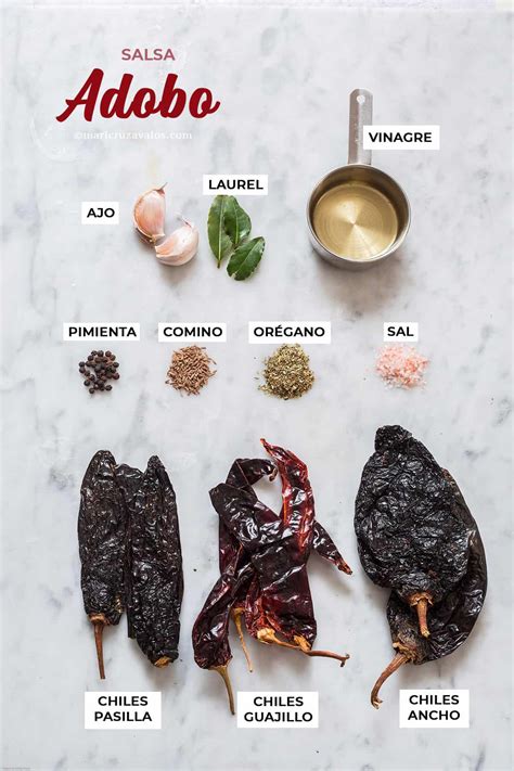 Ingredientes frescos para preparar adobo arequipeño