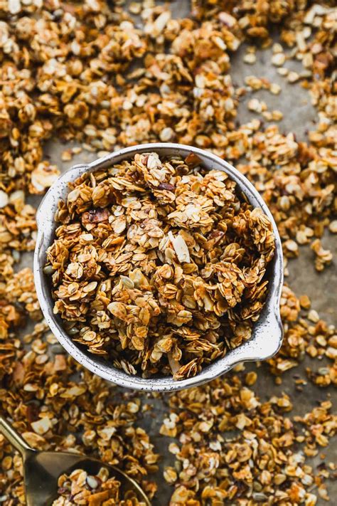 foto de granola de lentejas
