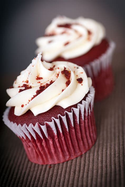Betún con queso crema y cocoa sobre un cupcake