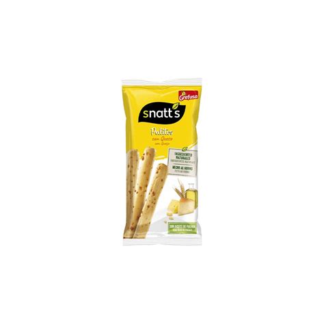 Palitos de trigo sarraceno y almendra sabor queso