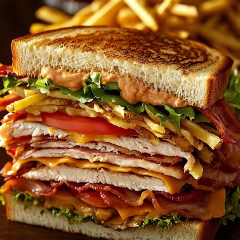 sándwich vegetariano en primer plano con queso, tomate y lechuga