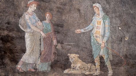 Detalle de un fresco en Pompeya, realizado hacia el año 70 a.C., en el que se pueden apreciar botijos con diferentes tipos de frutas.