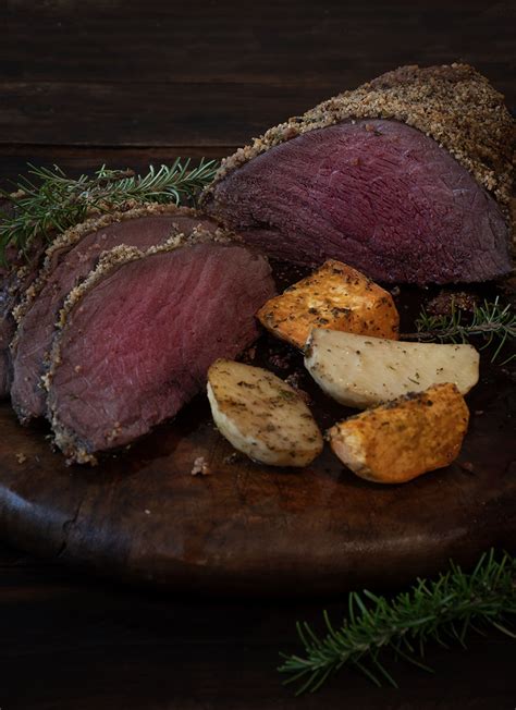 Ingredientes para la costra y guarnición de la picaña al horno