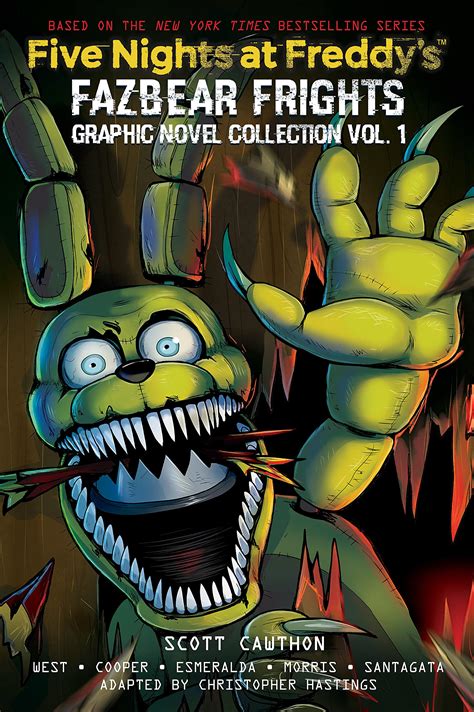 Springtrap emergiendo de las llamas de Fazbear's Fright