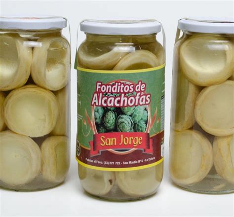 fondos de alcachofa en conserva y congelados