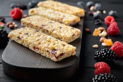 foto de barras energéticas veganas con lentejas