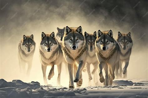 Diseño de una galería digital de imágenes de lobos, mostrando diversas representaciones