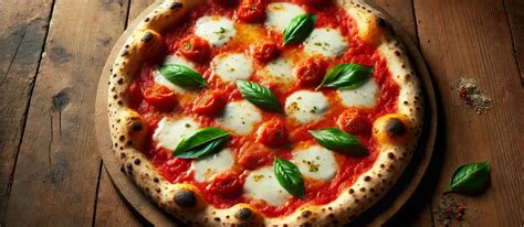 Foto: pizza napolitana con bordes inflados de Baldoria