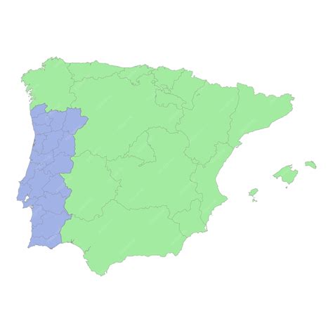 Mapa del suroeste ibérico mostrando la frontera entre Portugal y Castilla y León