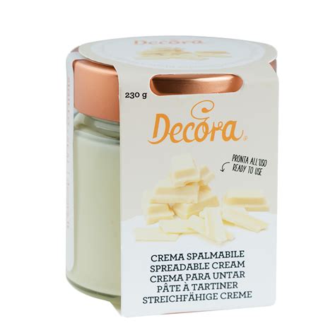 Crema de chocolate blanco lista para usar