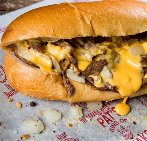 Pat's King of Steaks, restaurante icónico de cheesesteak en Filadelfia