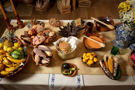 representación de una cocina virreinal en Perú con ingredientes europeos y locales