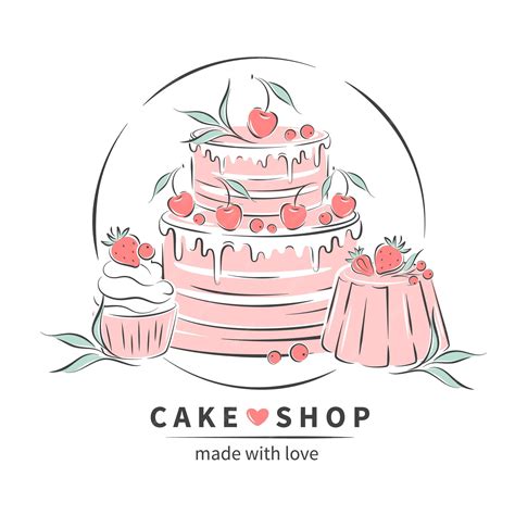 Ejemplos de diseños de cajas para pastelería con logotipos y estilos de marca.