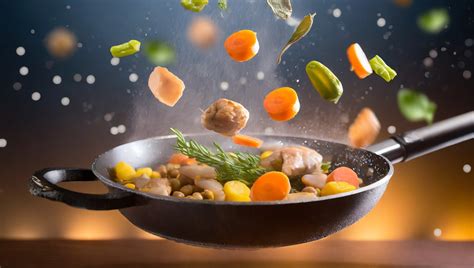 Esquema visual que muestra los pasos: 1. Salteado de espinacas, 2. Batido de huevos y crema, 3. Montaje final en el molde