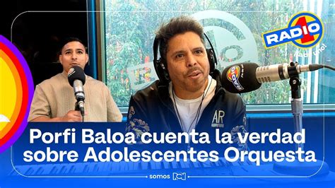 Fotografía histórica de la primera formación de Adolescent's Orquesta junto a Porfi Baloa