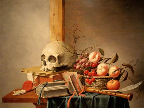 Infografía sobre el simbolismo de la vanitas en los bodegones holandeses