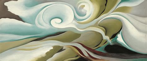 Georgia O’Keeffe luce su broche de Calder