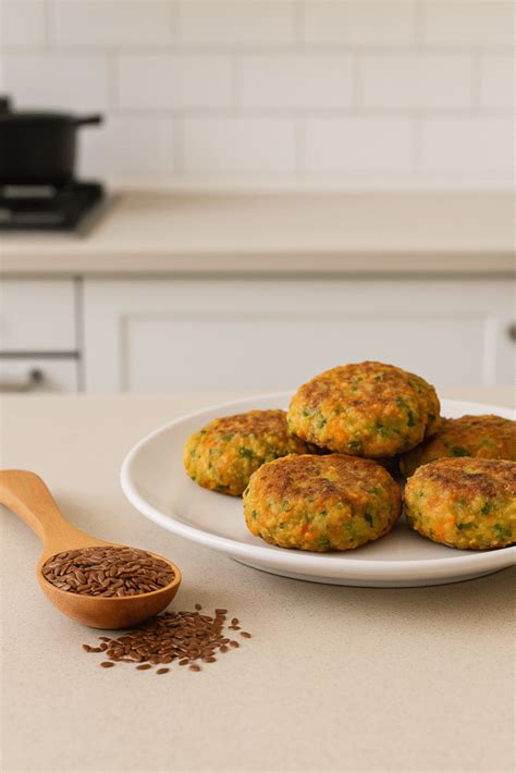Ingredientes para croquetas veganas: coliflor, aquafaba, linaza