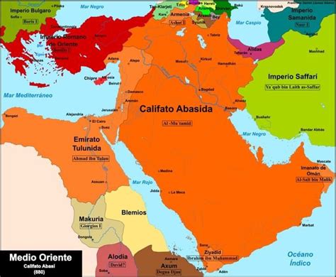 Mapa mostrando la expansión del arroz tipo pilaf desde el califato abasí a diferentes culturas