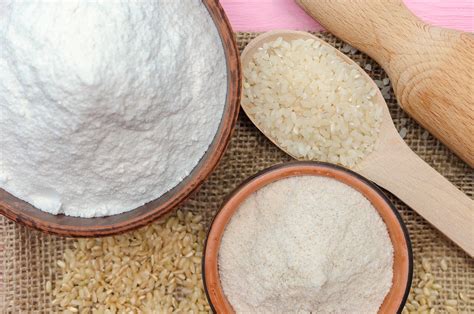 Diferencia entre harina de arroz blanca e integral