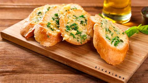 Pan de ajo casero con queso