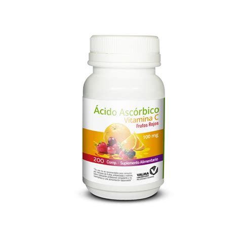 Tabla comparativa del contenido de ácido ascórbico en diversas frutas