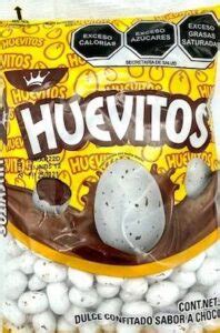 Infografía que muestra la composición de los huevitos de chocolate y el desglose de su peso neto