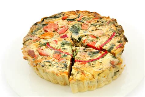 Quiche lista para servir