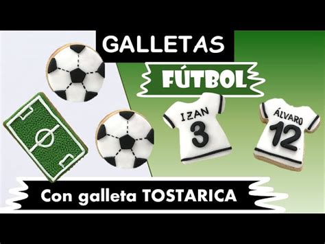 Esquema de cómo decorar una galleta con forma de balón de fútbol usando fondant