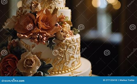 Tarta de Comunión decorada con detalles florales