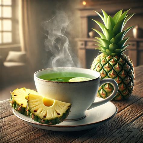 Infografía: Propiedades diuréticas y metabólicas del té verde combinado con piña y canela