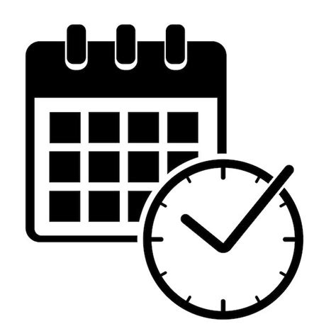 Icono de calendario con el número 10 y flecha indicando devolución