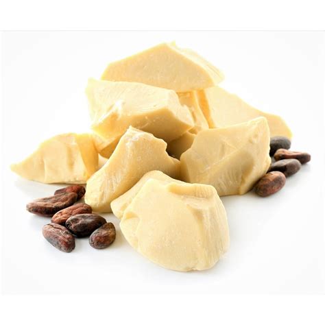 Grano de cacao y manteca de cacao pura