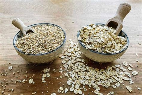 Esquema: Comparativa de texturas según el uso de copos de avena vs. harina de avena