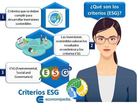 Infografía sobre criterios ESG en acuicultura o salmón sostenible