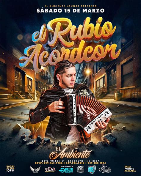El Rubio del Acordeón con su acordeón