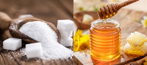 Ingredientes naturales para cera de miel y azúcar sobre una mesa de cocina