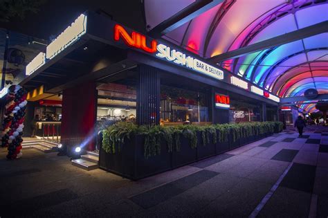 Mapa de ubicación de los locales de Niu Sushi en Chile y México