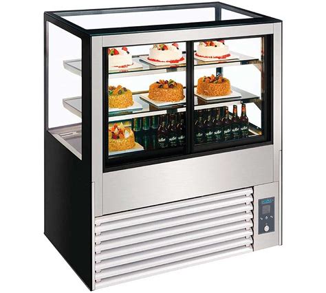 Ejemplo de vitrina pastelera refrigerada para tiendas o cafeterías