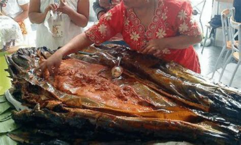 Tamal Zacahuil, un tamal gigante