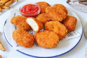 pollo picado para nuggets