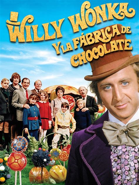 Ilustración de Willy Wonka y los niños en la fábrica