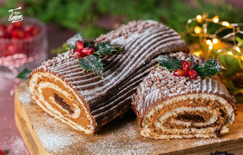 Dibujo o foto antigua de las primeras versiones del Tronco de Navidad como postre