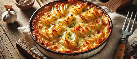 foto de gratin dauphinois dorado