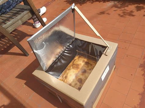Cocina solar de caja o tipo horno, ideal para asados y guisos