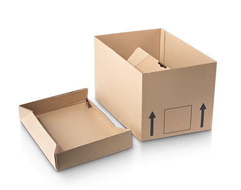 Infografía mostrando las diferentes configuraciones de una caja de cartón convertible para frutas: cerrada y en modo cesta